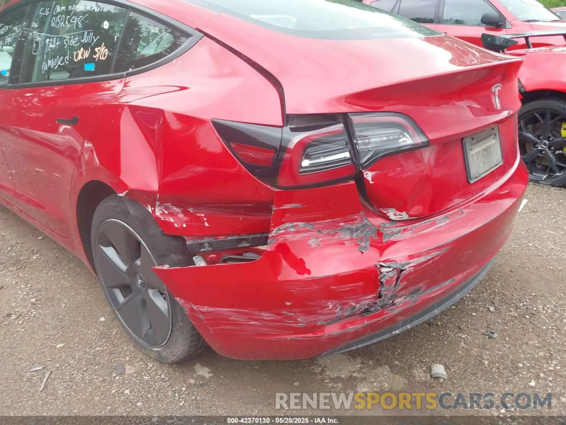 6 Photograph of a damaged car 5YJ3E1EA1PF437667 TESLA MODEL 3 2023