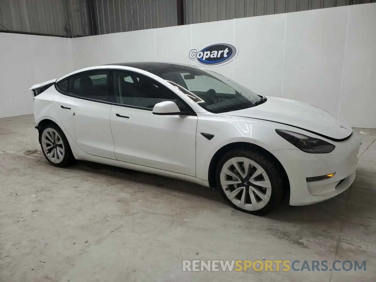 4 Фотография поврежденного автомобиля 5YJ3E1EA1PF437927 TESLA MODEL 3 2023