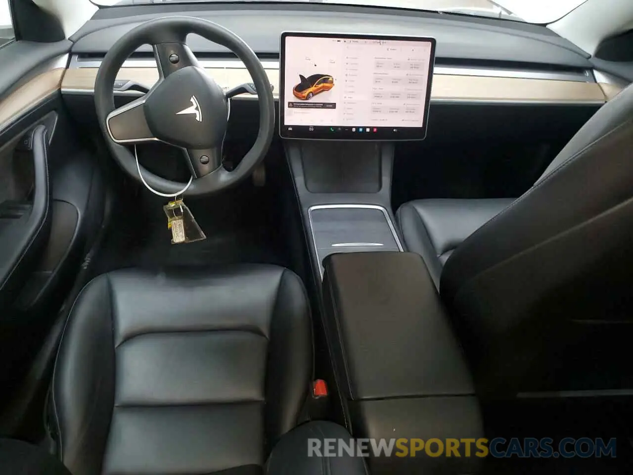 8 Фотография поврежденного автомобиля 5YJ3E1EA1PF437927 TESLA MODEL 3 2023