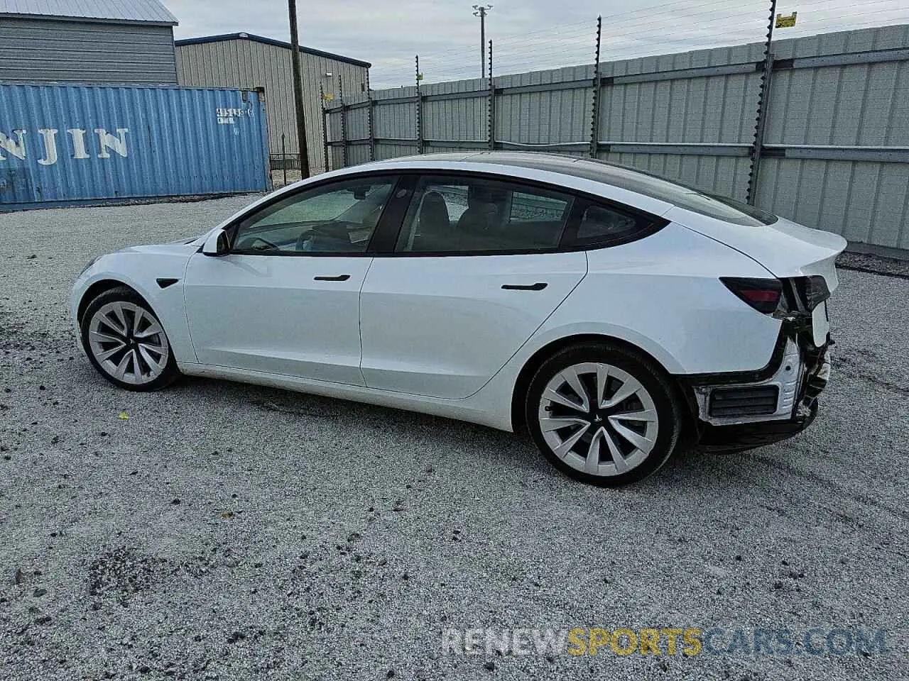 2 Photograph of a damaged car 5YJ3E1EA1PF437930 TESLA MODEL 3 2023