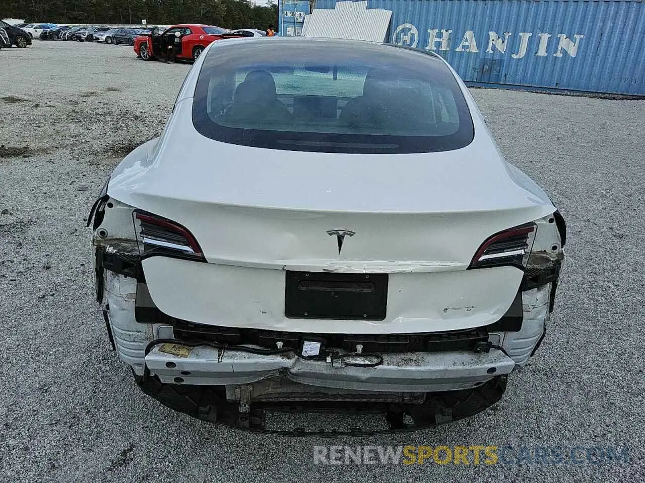 6 Photograph of a damaged car 5YJ3E1EA1PF437930 TESLA MODEL 3 2023