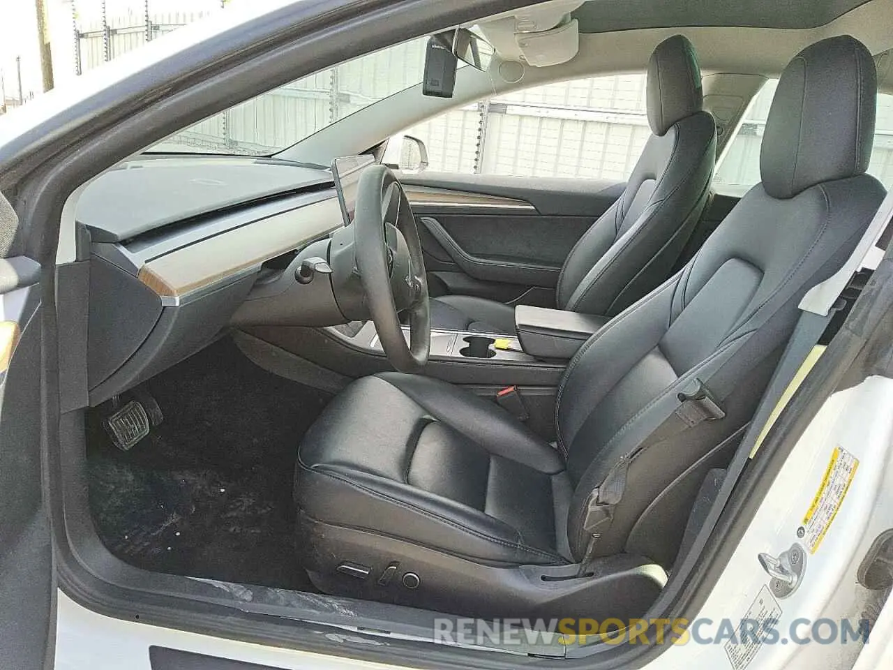 7 Photograph of a damaged car 5YJ3E1EA1PF437930 TESLA MODEL 3 2023