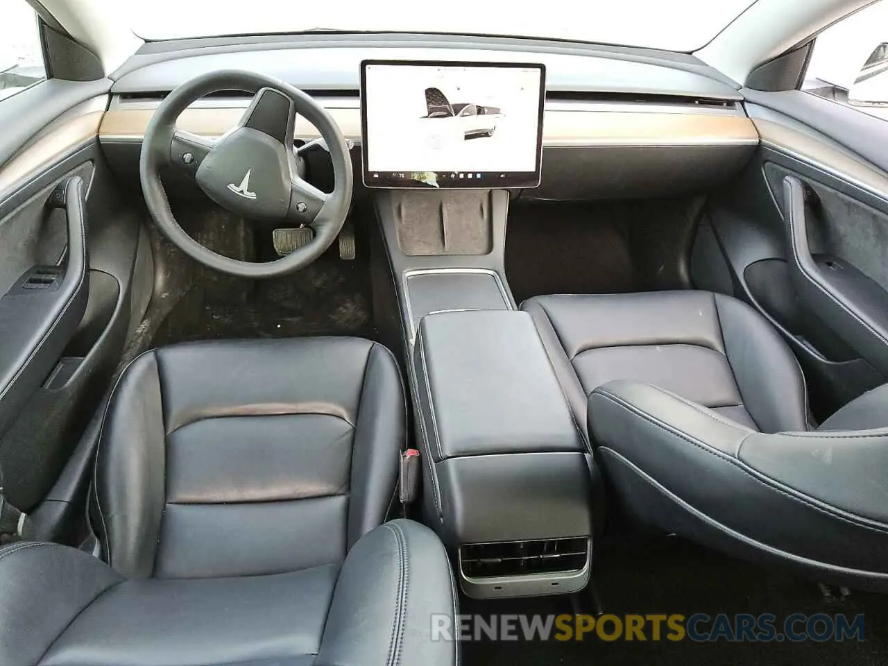 8 Photograph of a damaged car 5YJ3E1EA1PF437930 TESLA MODEL 3 2023