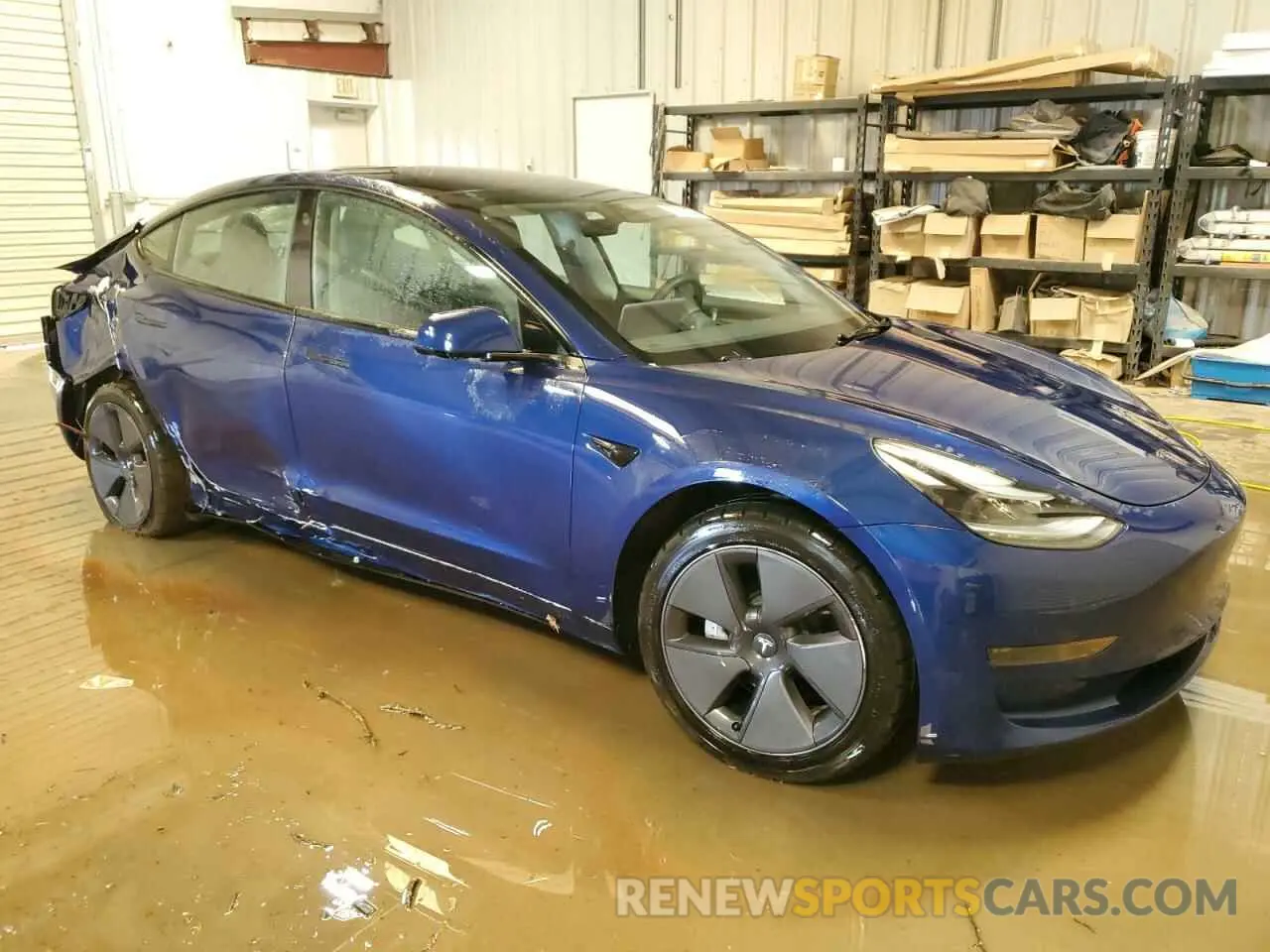 4 Фотография поврежденного автомобиля 5YJ3E1EA1PF447342 TESLA MODEL 3 2023