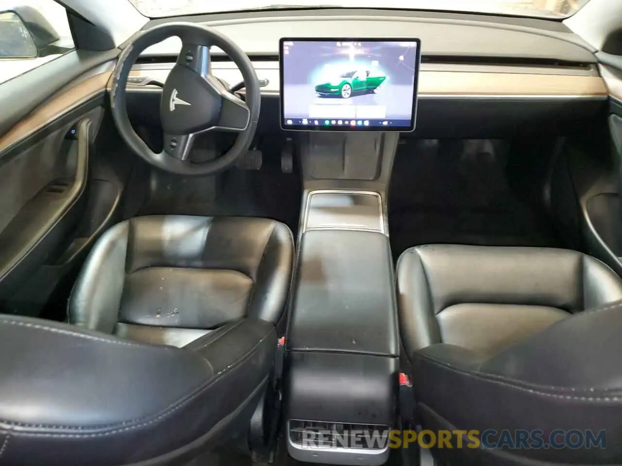 8 Фотография поврежденного автомобиля 5YJ3E1EA1PF447342 TESLA MODEL 3 2023