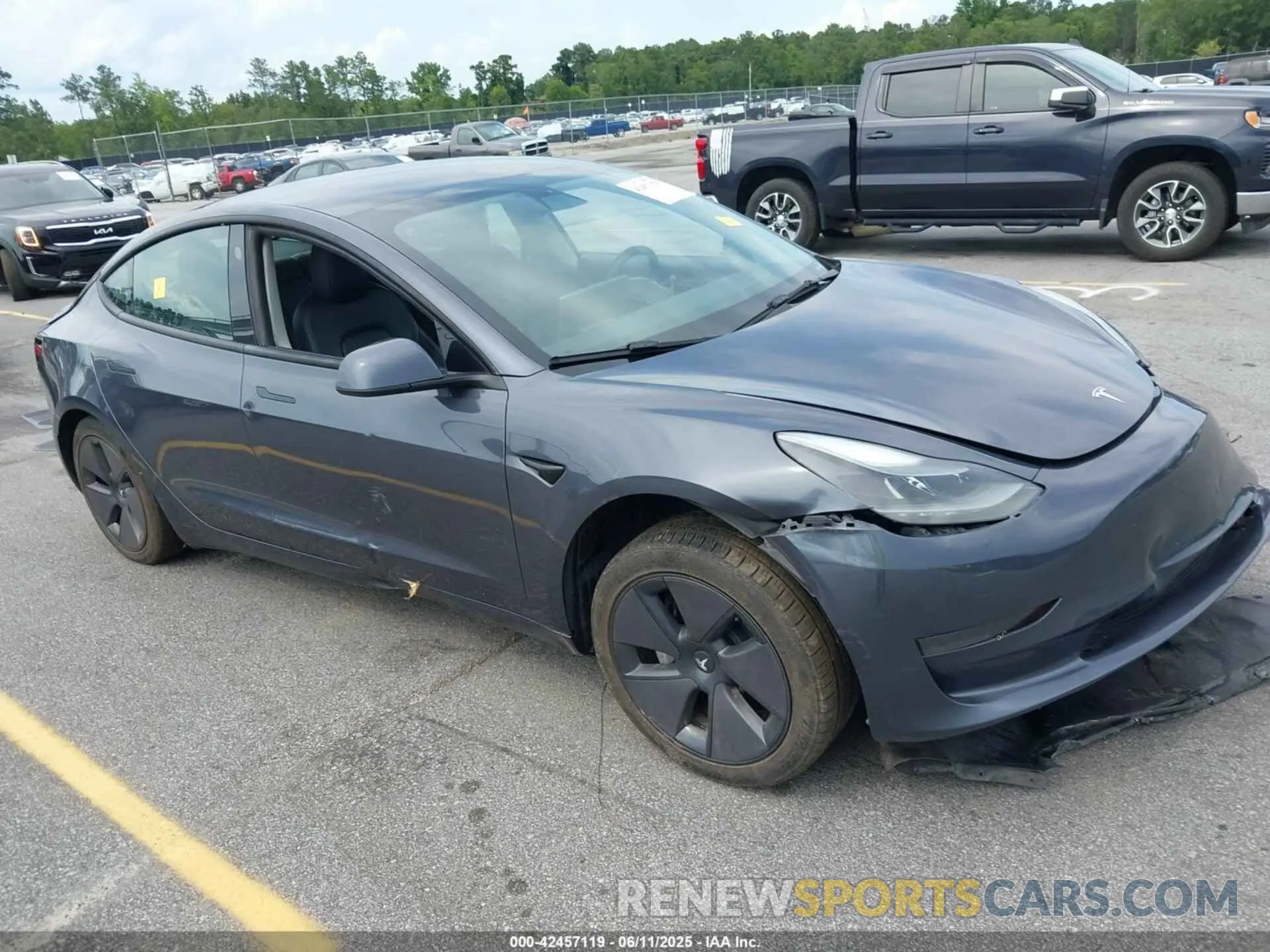 1 Photograph of a damaged car 5YJ3E1EA1PF449575 TESLA MODEL 3 2023