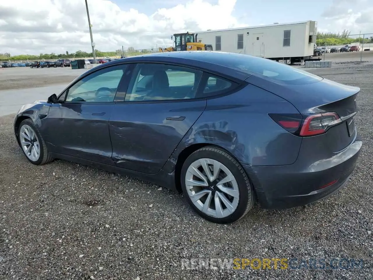 2 Photograph of a damaged car 5YJ3E1EA1PF449950 TESLA MODEL 3 2023