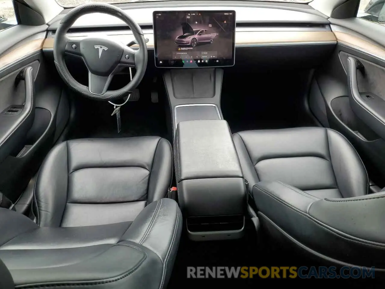 8 Фотография поврежденного автомобиля 5YJ3E1EA1PF454341 TESLA MODEL 3 2023