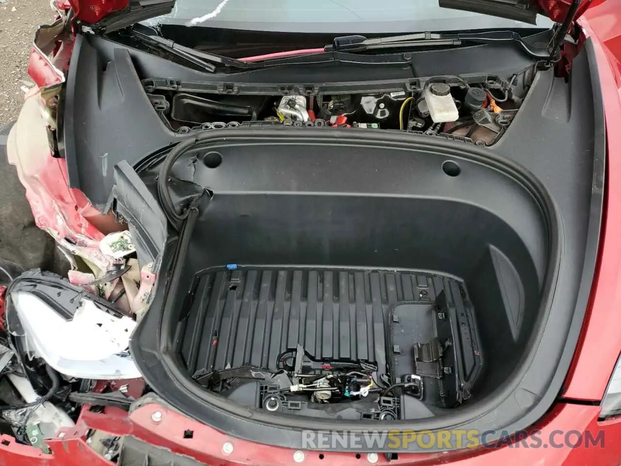 12 Photograph of a damaged car 5YJ3E1EA1PF455487 TESLA MODEL 3 2023