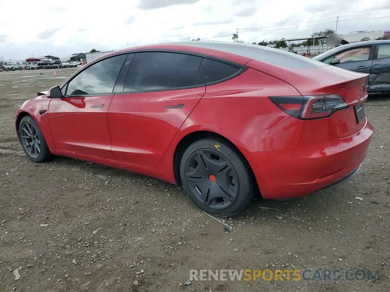 2 Photograph of a damaged car 5YJ3E1EA1PF455487 TESLA MODEL 3 2023