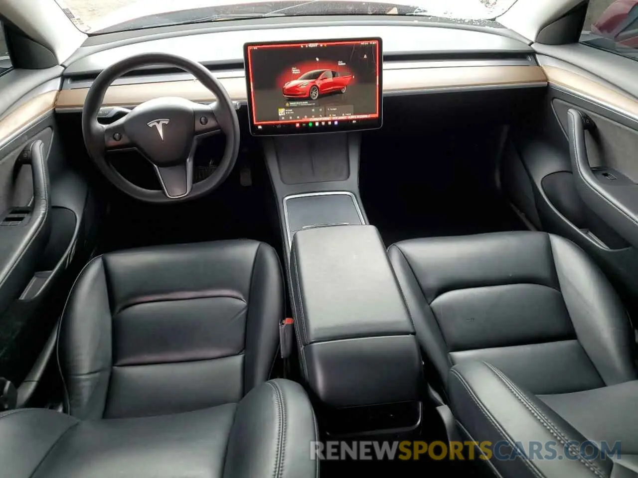 8 Photograph of a damaged car 5YJ3E1EA1PF455487 TESLA MODEL 3 2023