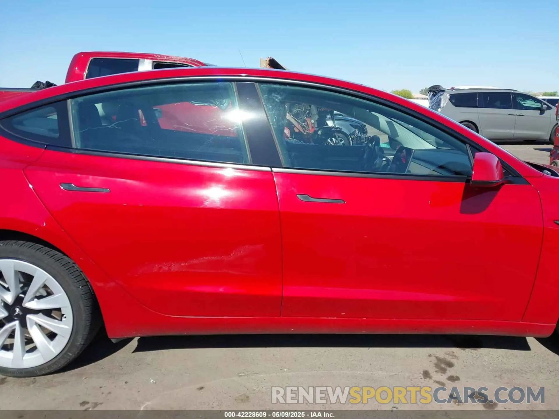 14 Photograph of a damaged car 5YJ3E1EA1PF456185 TESLA MODEL 3 2023