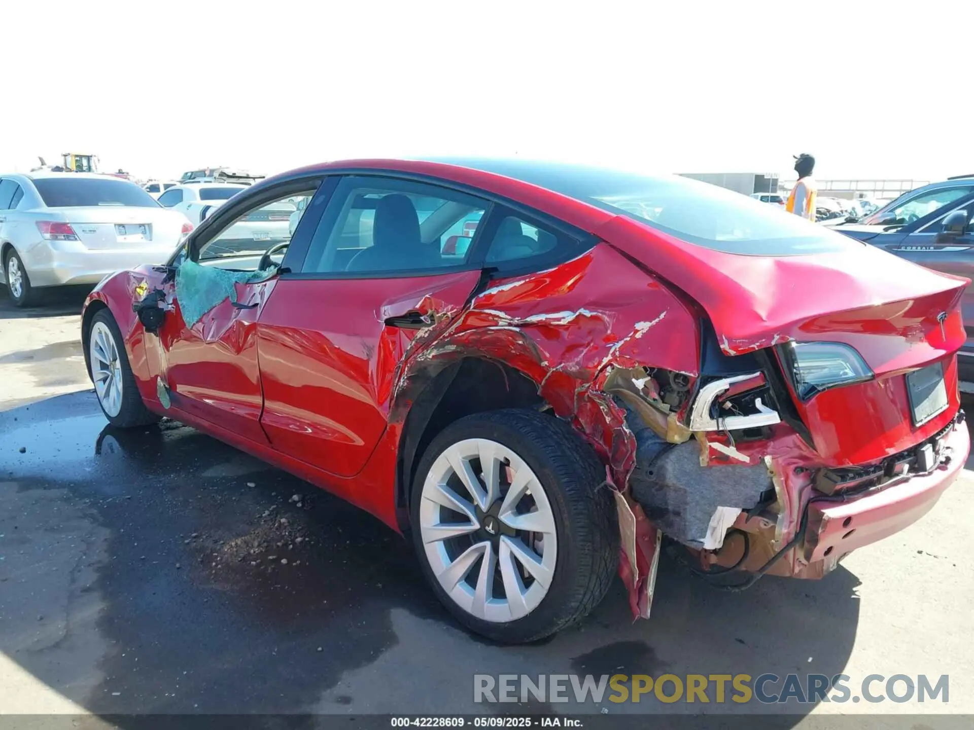 6 Photograph of a damaged car 5YJ3E1EA1PF456185 TESLA MODEL 3 2023