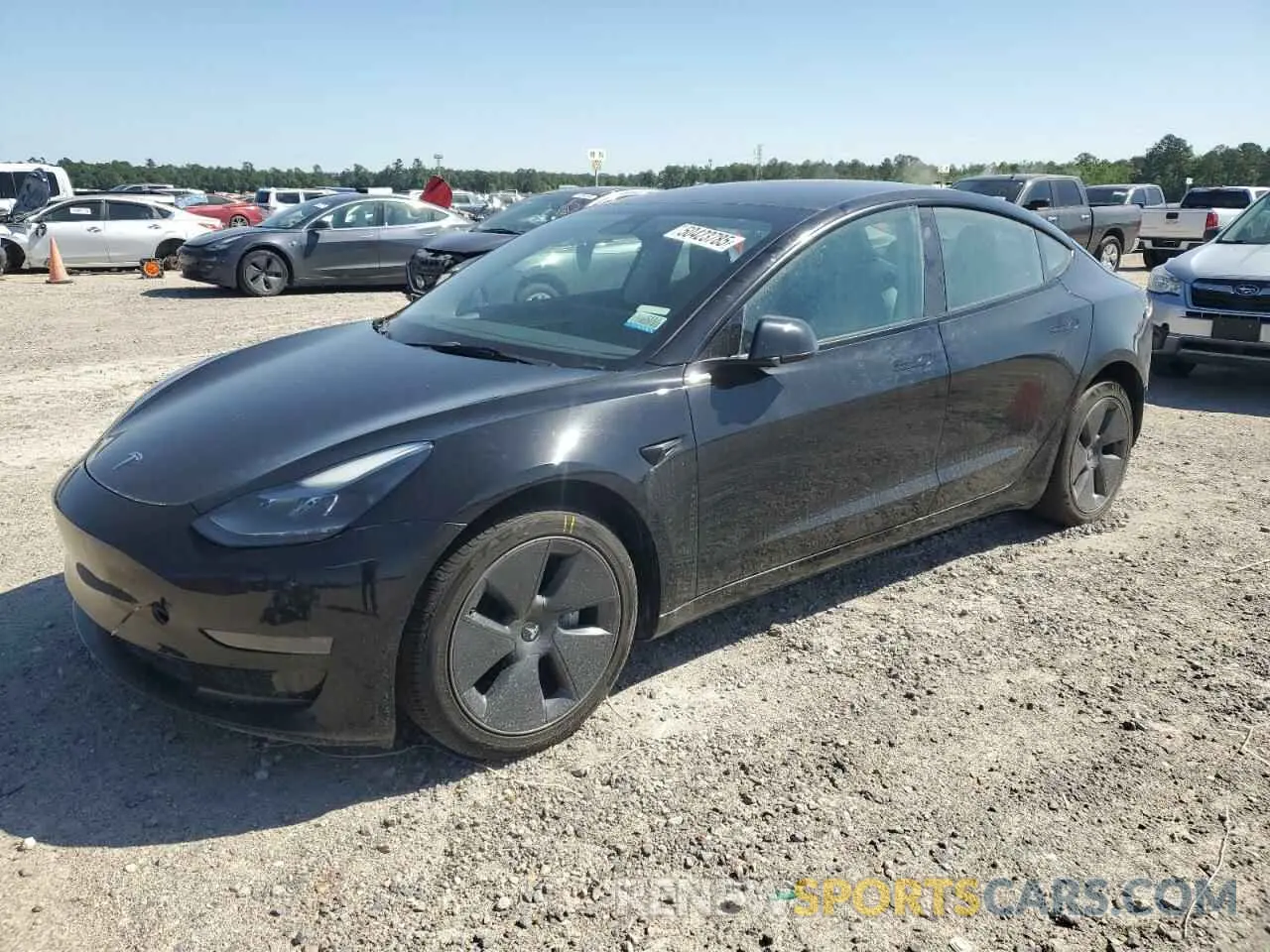 1 Фотография поврежденного автомобиля 5YJ3E1EA1PF456896 TESLA MODEL 3 2023