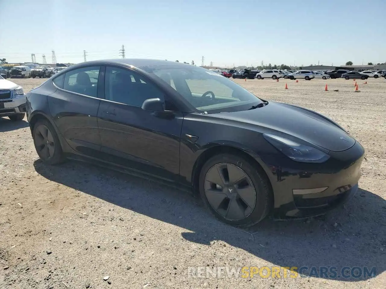 4 Фотография поврежденного автомобиля 5YJ3E1EA1PF456896 TESLA MODEL 3 2023