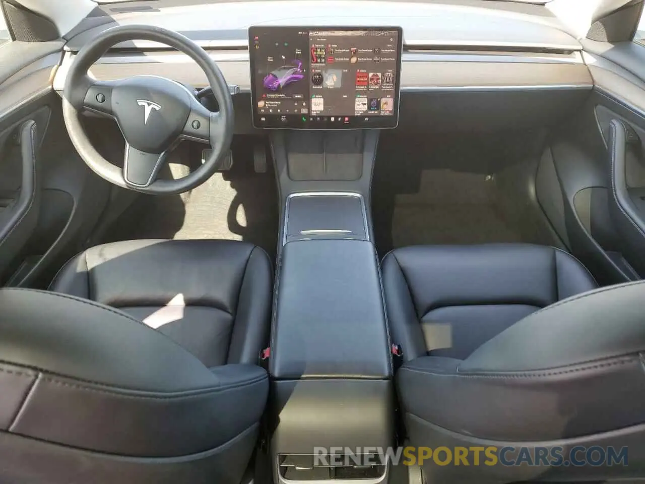 8 Фотография поврежденного автомобиля 5YJ3E1EA1PF456896 TESLA MODEL 3 2023