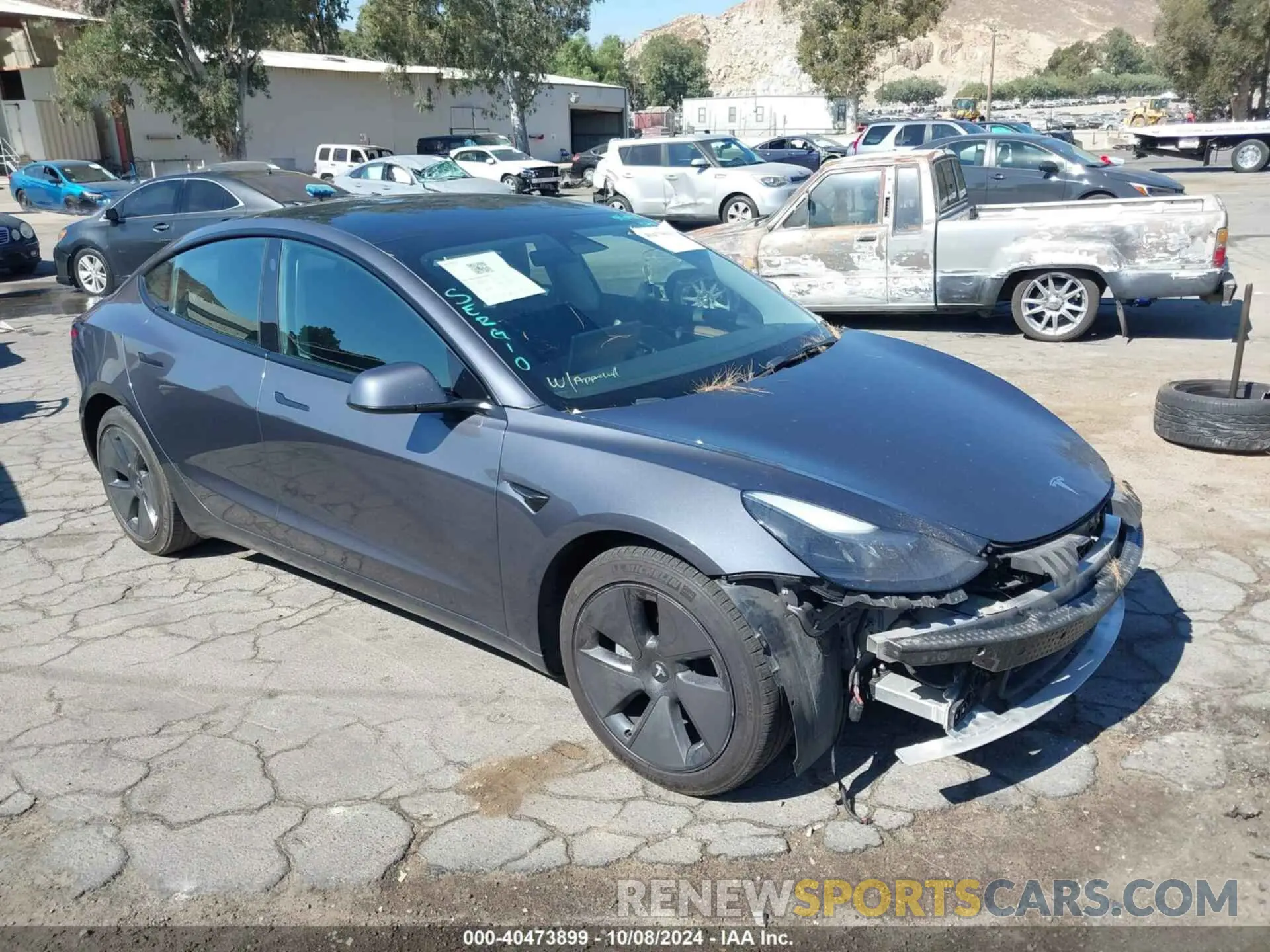 1 Фотография поврежденного автомобиля 5YJ3E1EA1PF457479 TESLA MODEL 3 2023