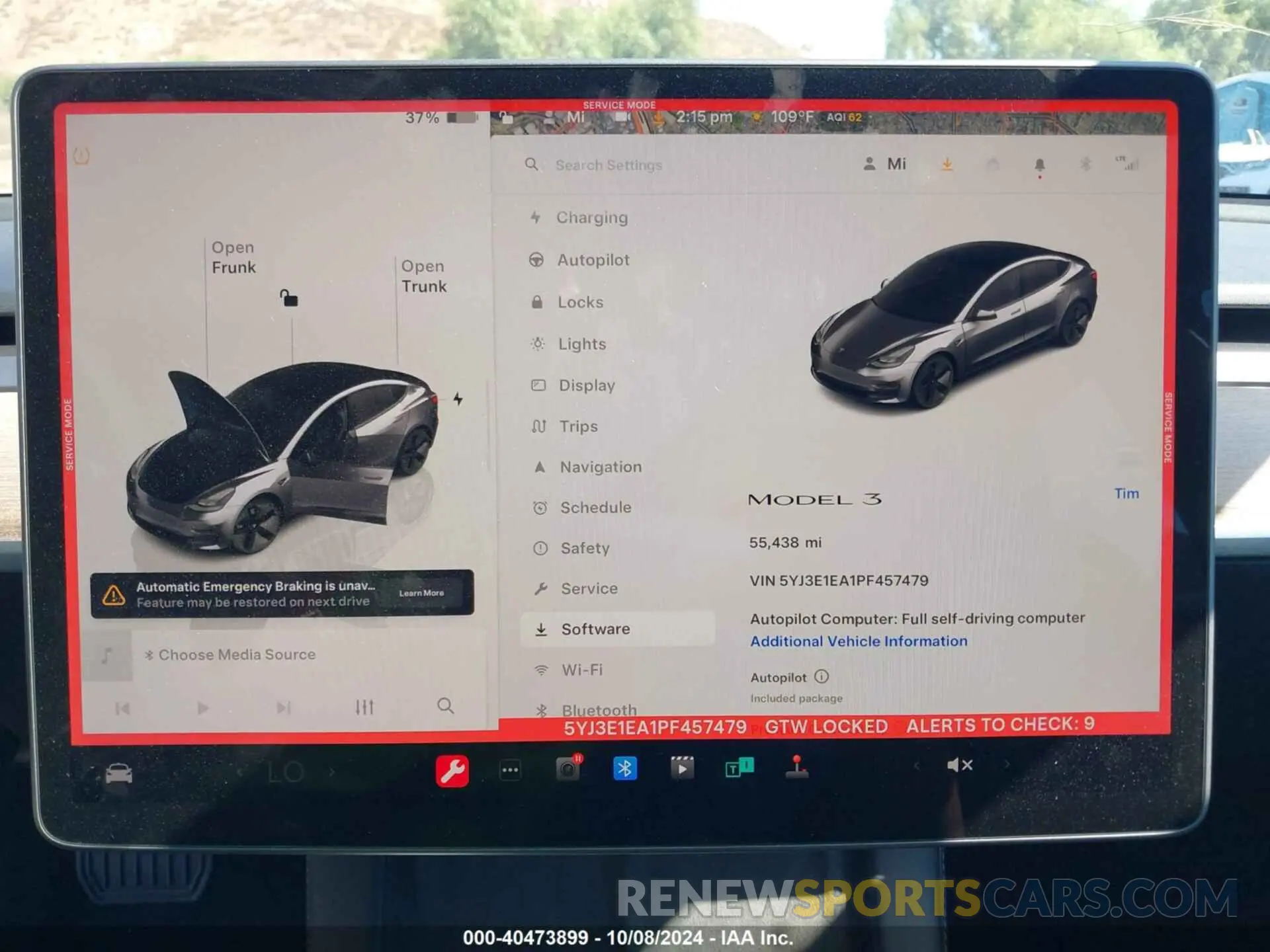 7 Фотография поврежденного автомобиля 5YJ3E1EA1PF457479 TESLA MODEL 3 2023