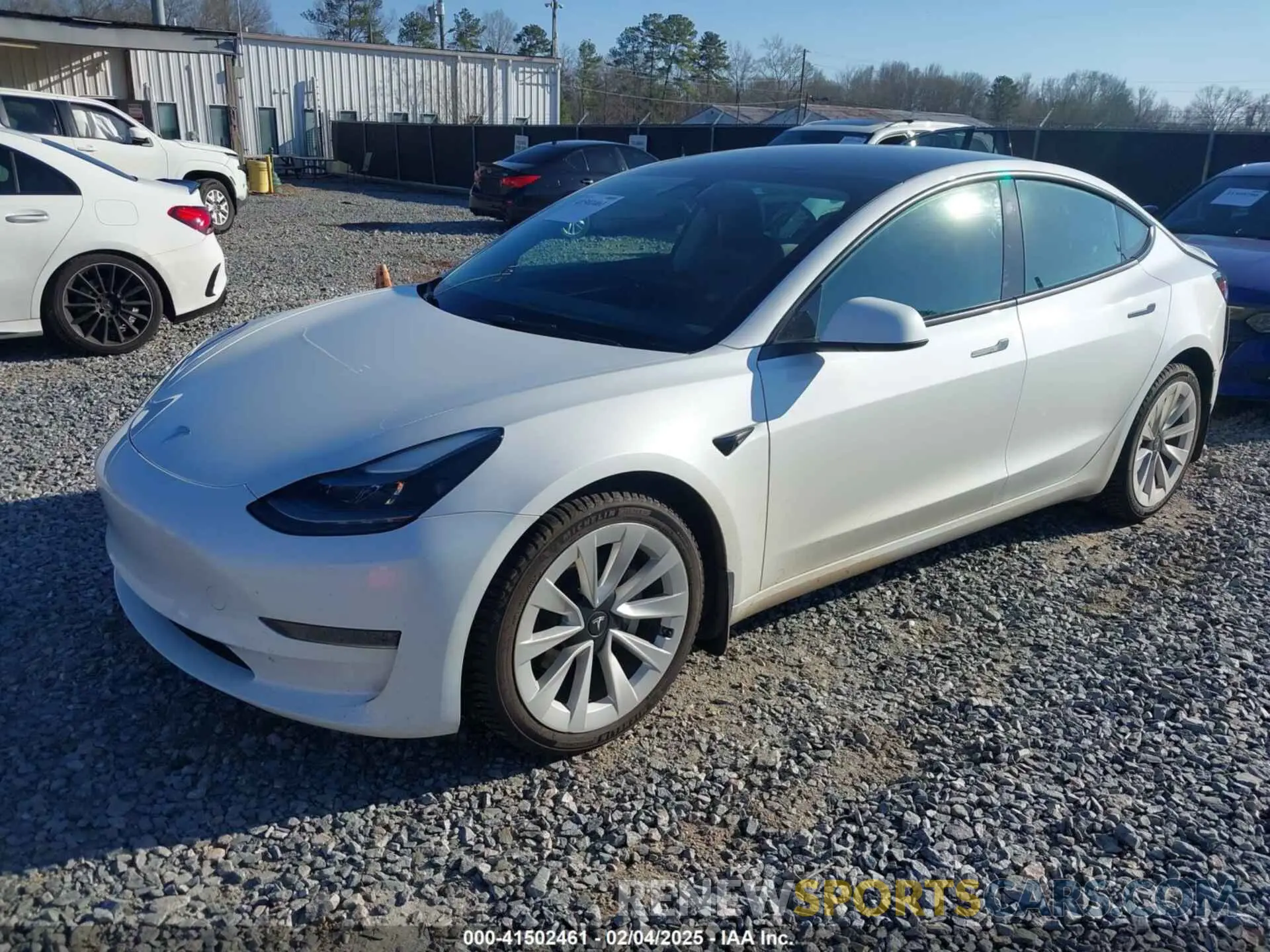 2 Photograph of a damaged car 5YJ3E1EA1PF465601 TESLA MODEL 3 2023