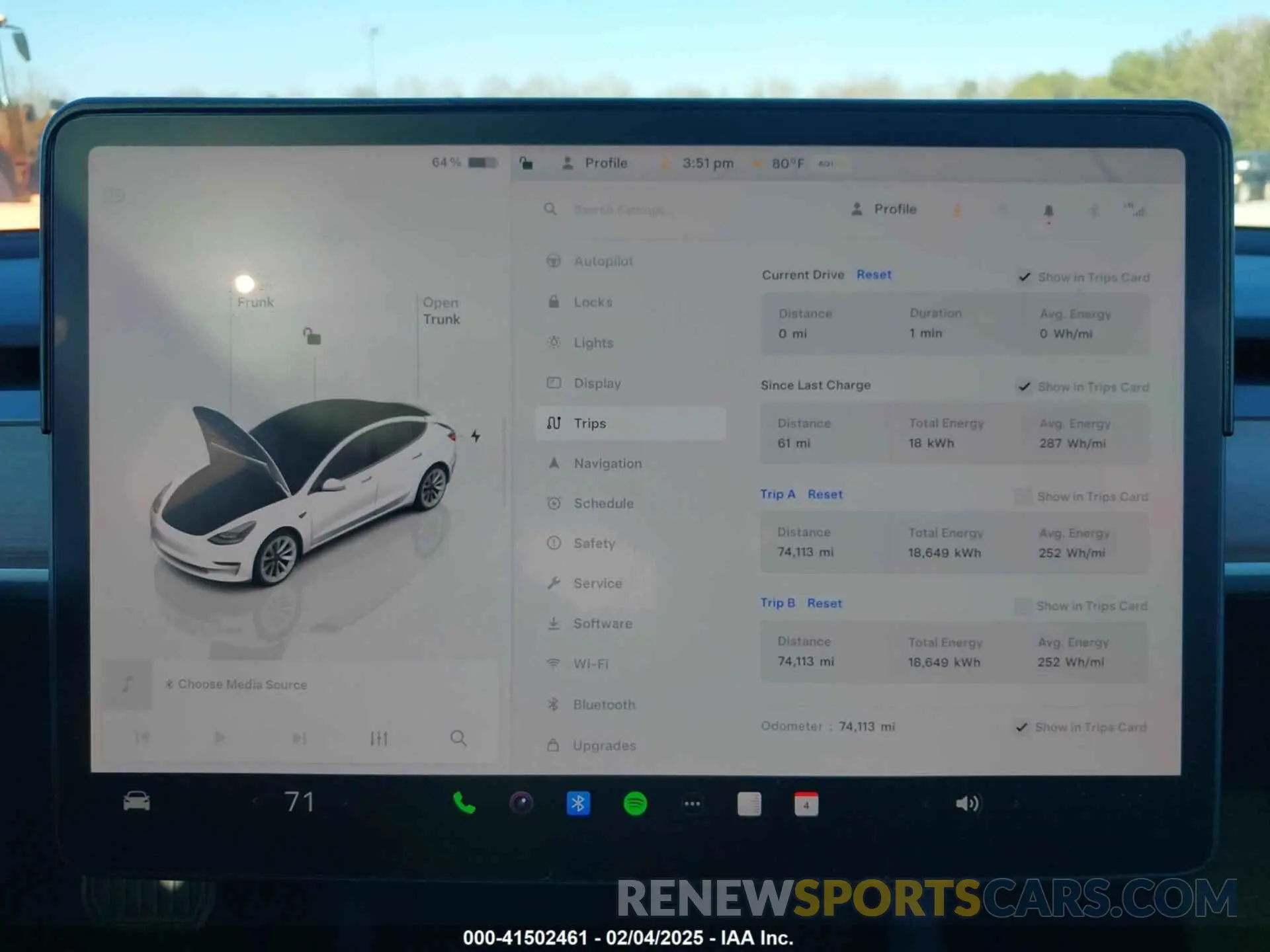7 Photograph of a damaged car 5YJ3E1EA1PF465601 TESLA MODEL 3 2023
