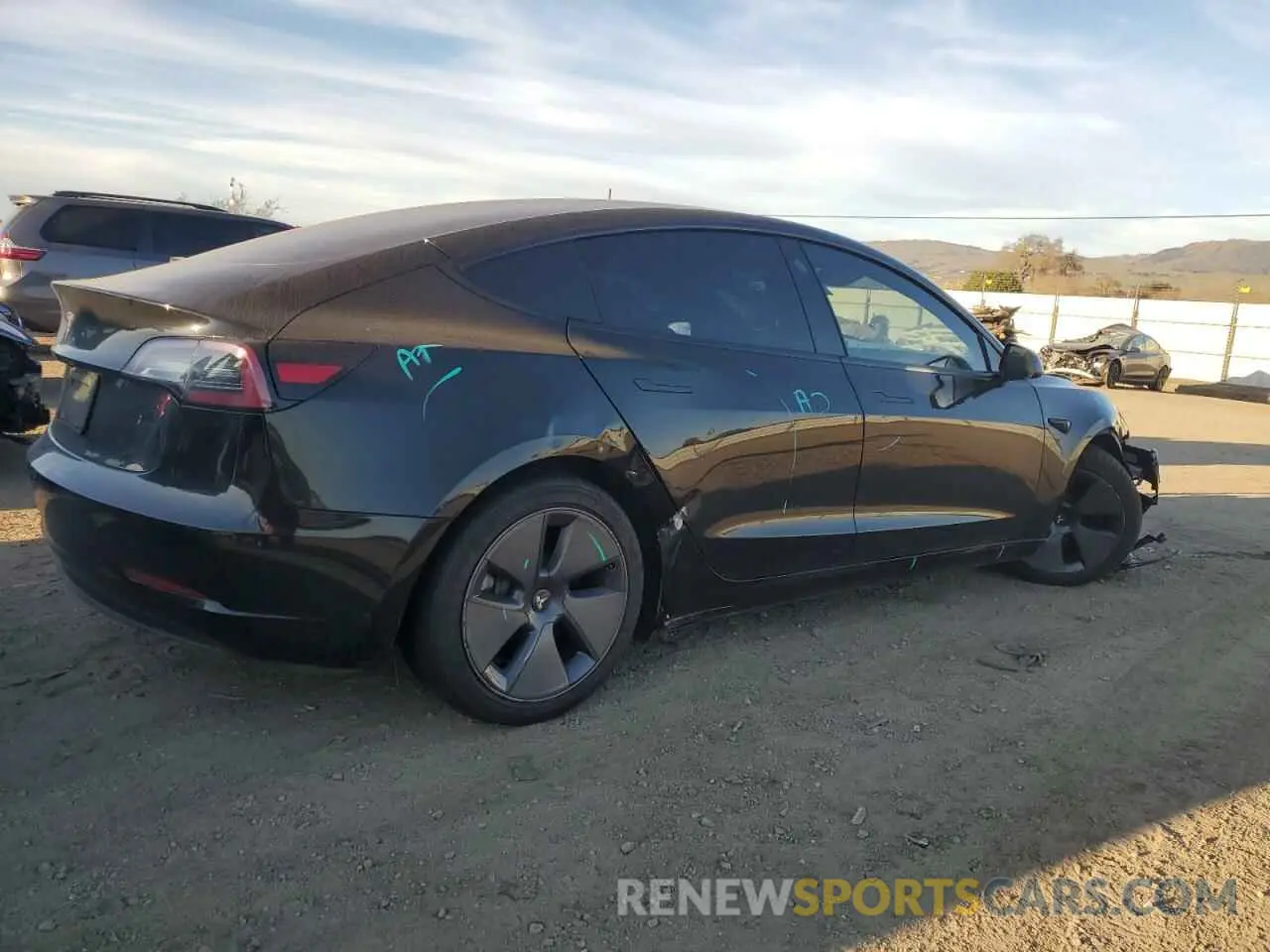 3 Фотография поврежденного автомобиля 5YJ3E1EA1PF504073 TESLA MODEL 3 2023