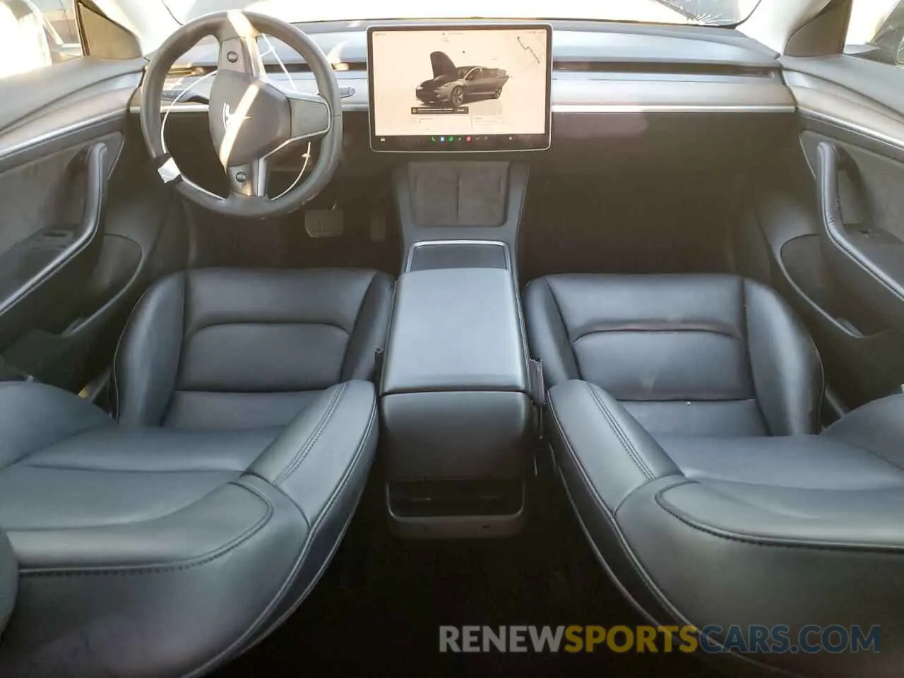 8 Фотография поврежденного автомобиля 5YJ3E1EA1PF504073 TESLA MODEL 3 2023