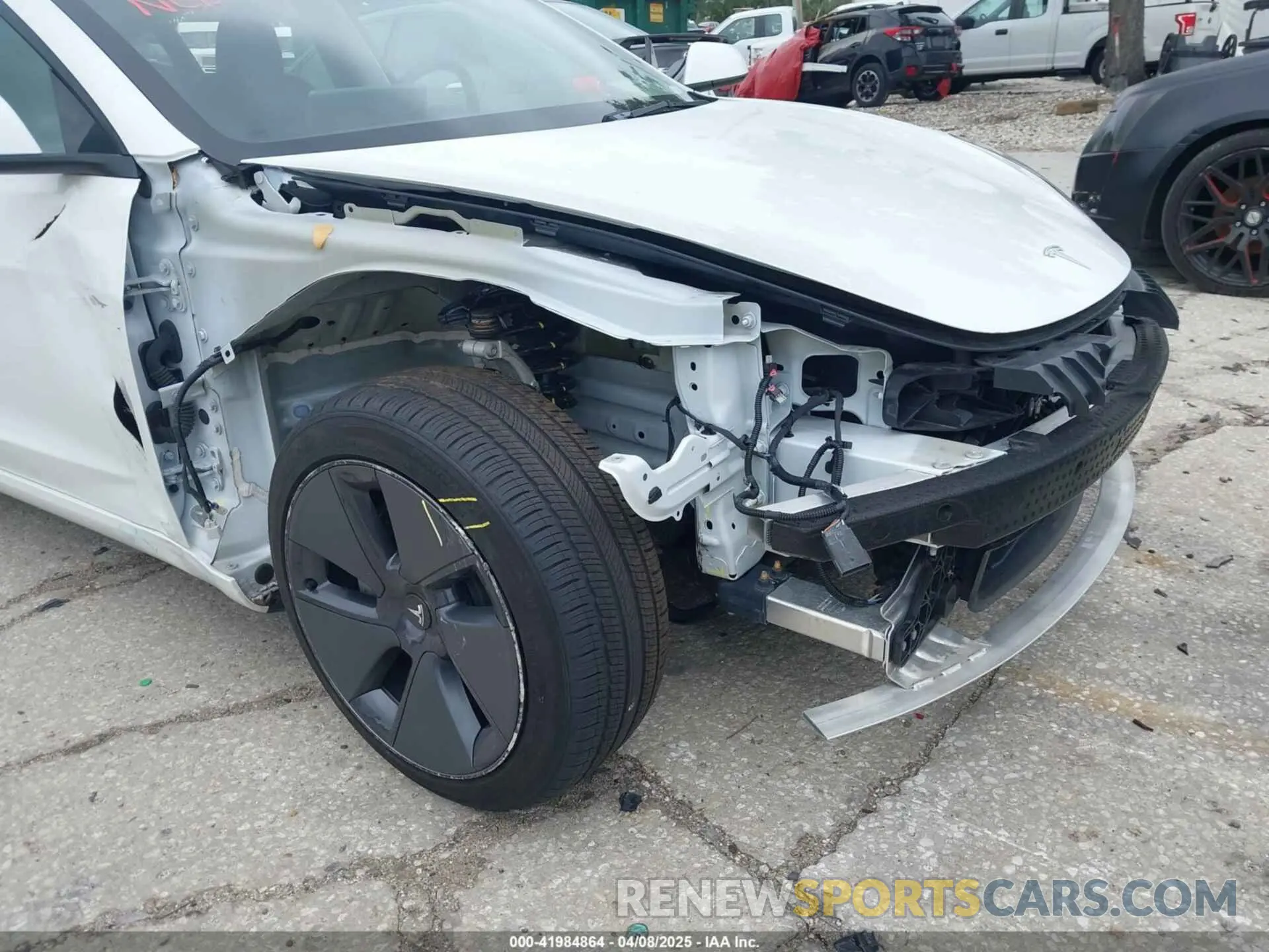 6 Photograph of a damaged car 5YJ3E1EA1PF511007 TESLA MODEL 3 2023