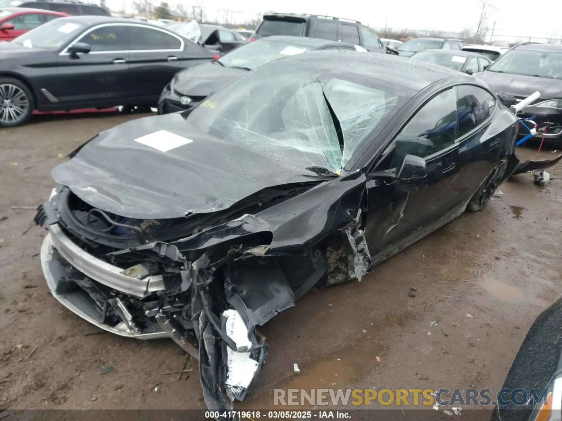 2 Photograph of a damaged car 5YJ3E1EA1PF512562 TESLA MODEL 3 2023