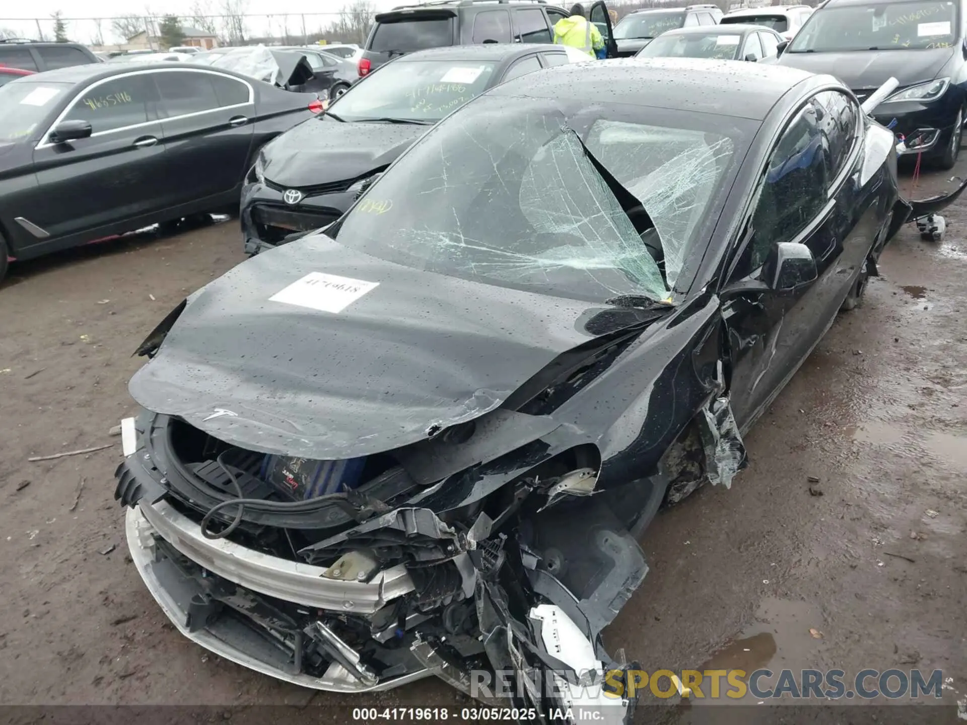 6 Photograph of a damaged car 5YJ3E1EA1PF512562 TESLA MODEL 3 2023