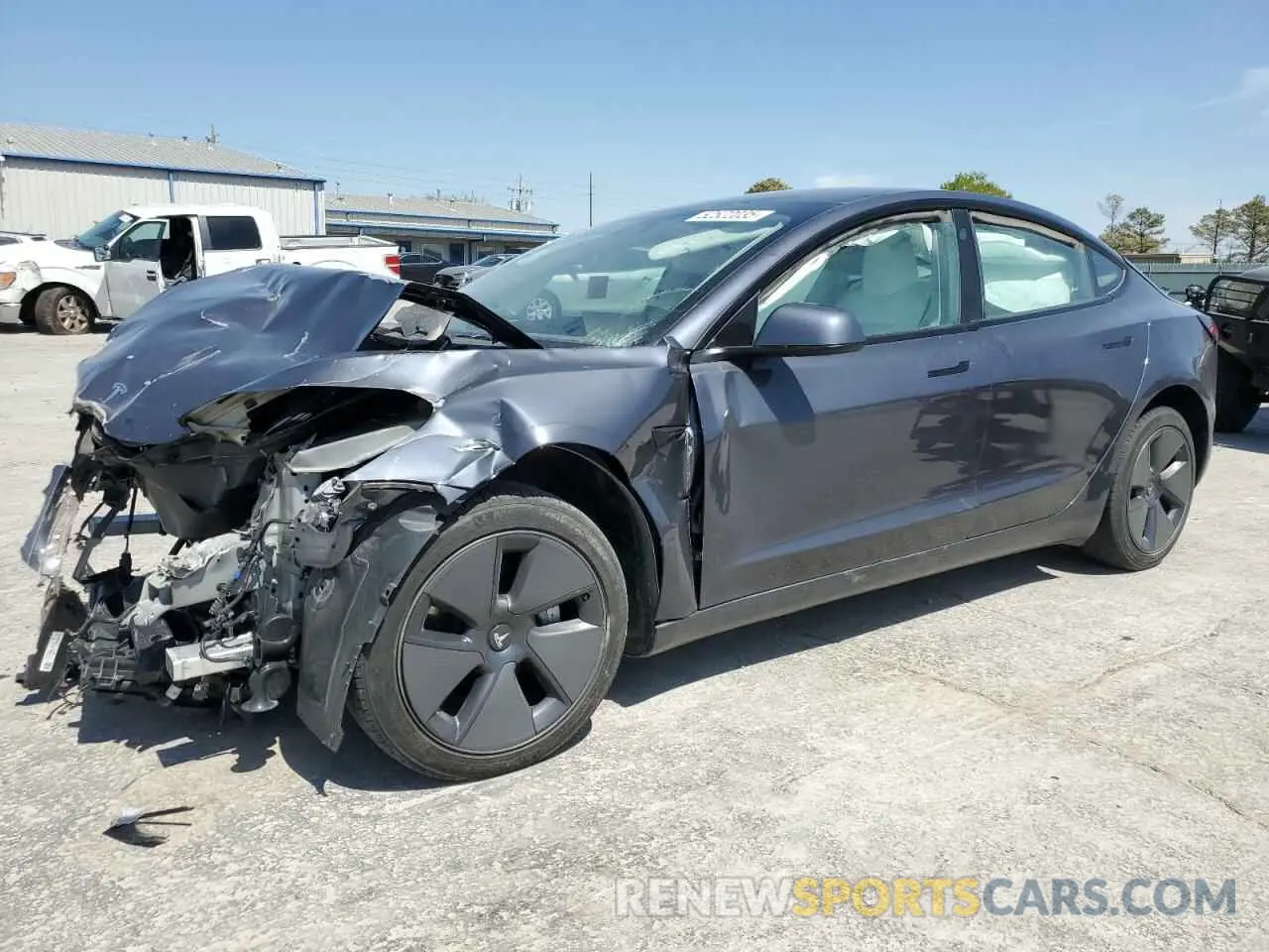 1 Фотография поврежденного автомобиля 5YJ3E1EA1PF516787 TESLA MODEL 3 2023