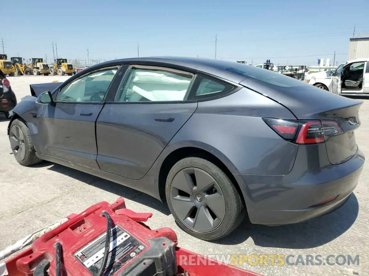 2 Фотография поврежденного автомобиля 5YJ3E1EA1PF516787 TESLA MODEL 3 2023