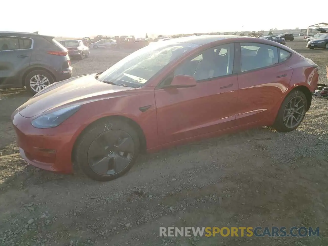 1 Photograph of a damaged car 5YJ3E1EA1PF540569 TESLA MODEL 3 2023
