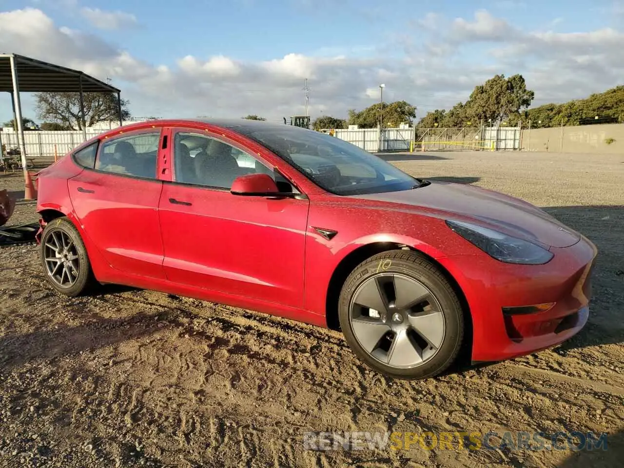 4 Photograph of a damaged car 5YJ3E1EA1PF540569 TESLA MODEL 3 2023