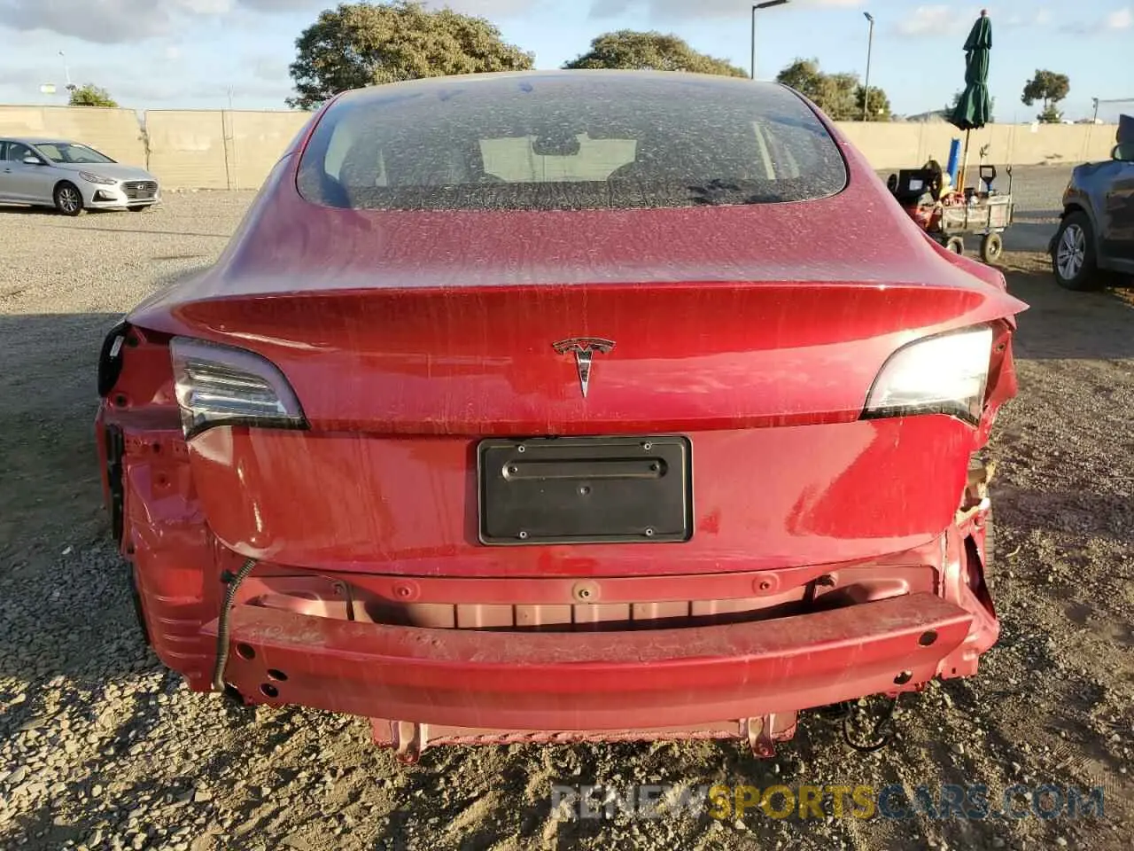 6 Photograph of a damaged car 5YJ3E1EA1PF540569 TESLA MODEL 3 2023