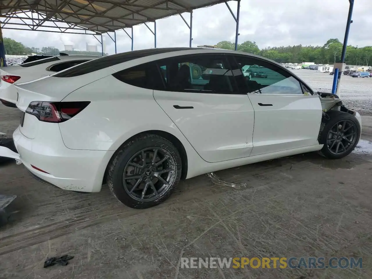 3 Photograph of a damaged car 5YJ3E1EA1PF543214 TESLA MODEL 3 2023
