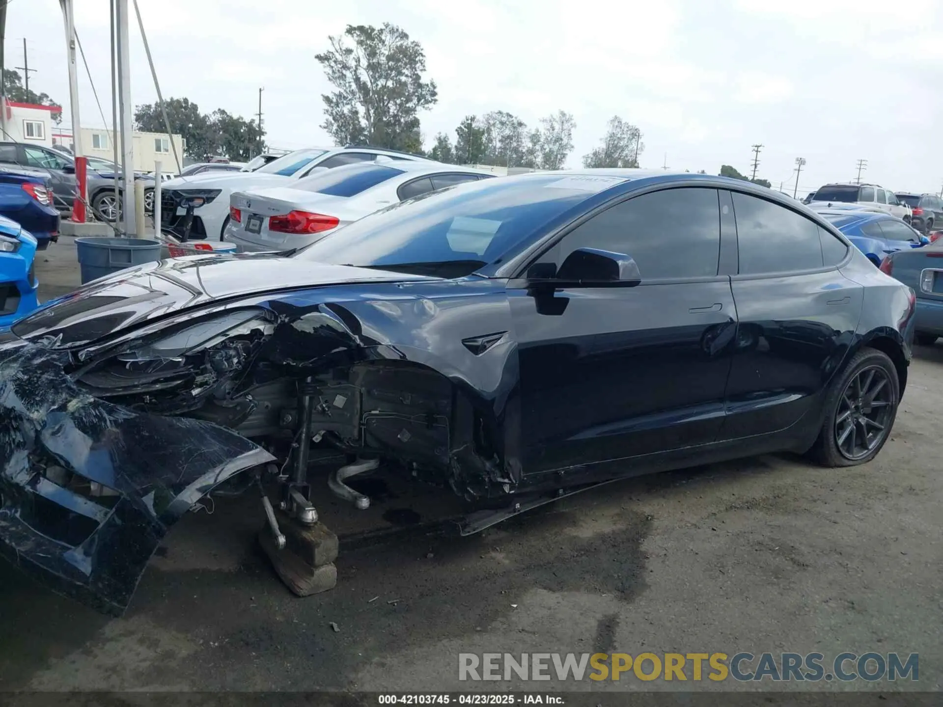 14 Фотография поврежденного автомобиля 5YJ3E1EA1PF546324 TESLA MODEL 3 2023