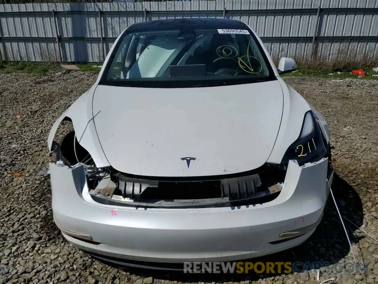 5 Photograph of a damaged car 5YJ3E1EA1PF547134 TESLA MODEL 3 2023