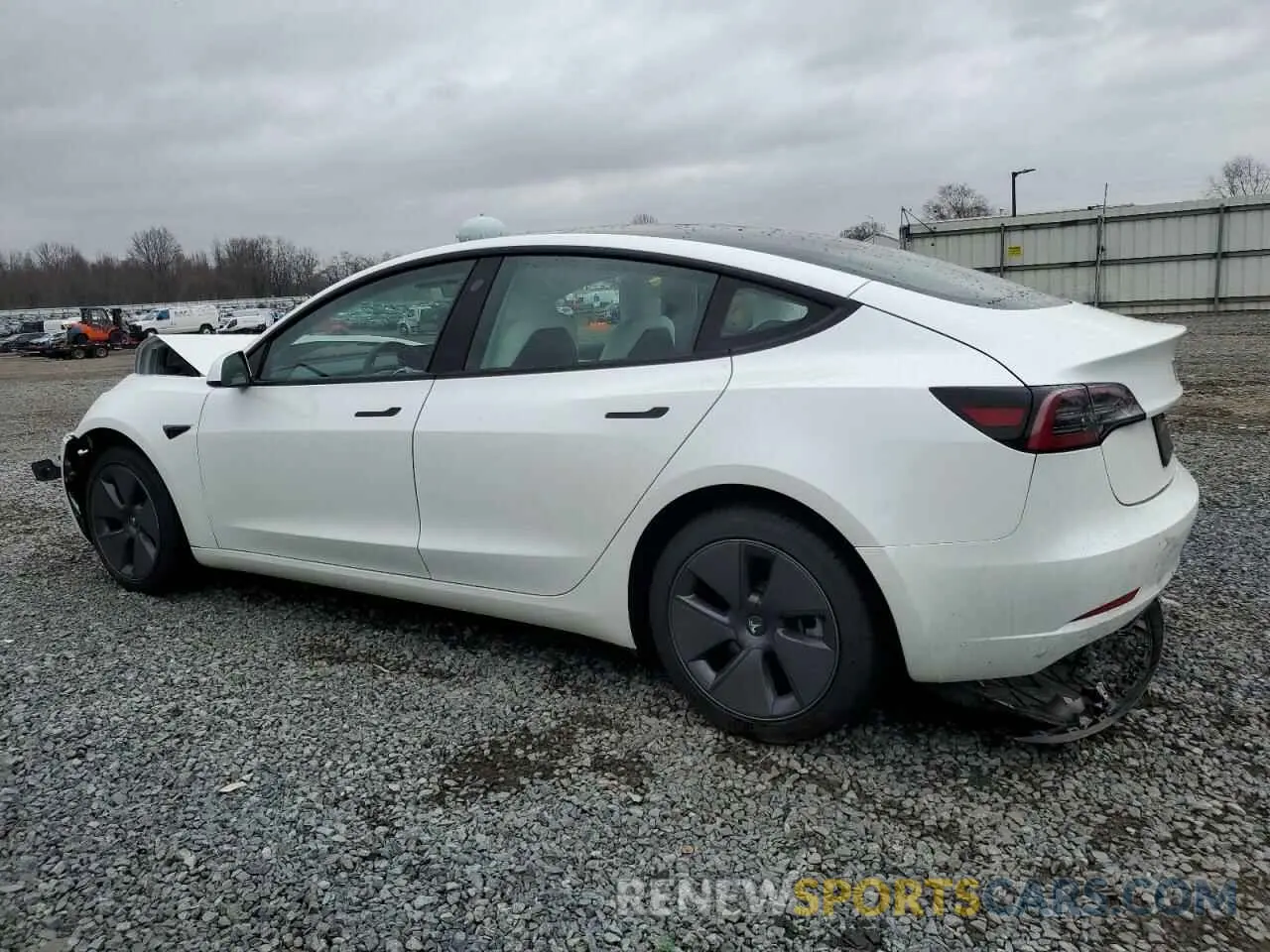 2 Photograph of a damaged car 5YJ3E1EA1PF550924 TESLA MODEL 3 2023