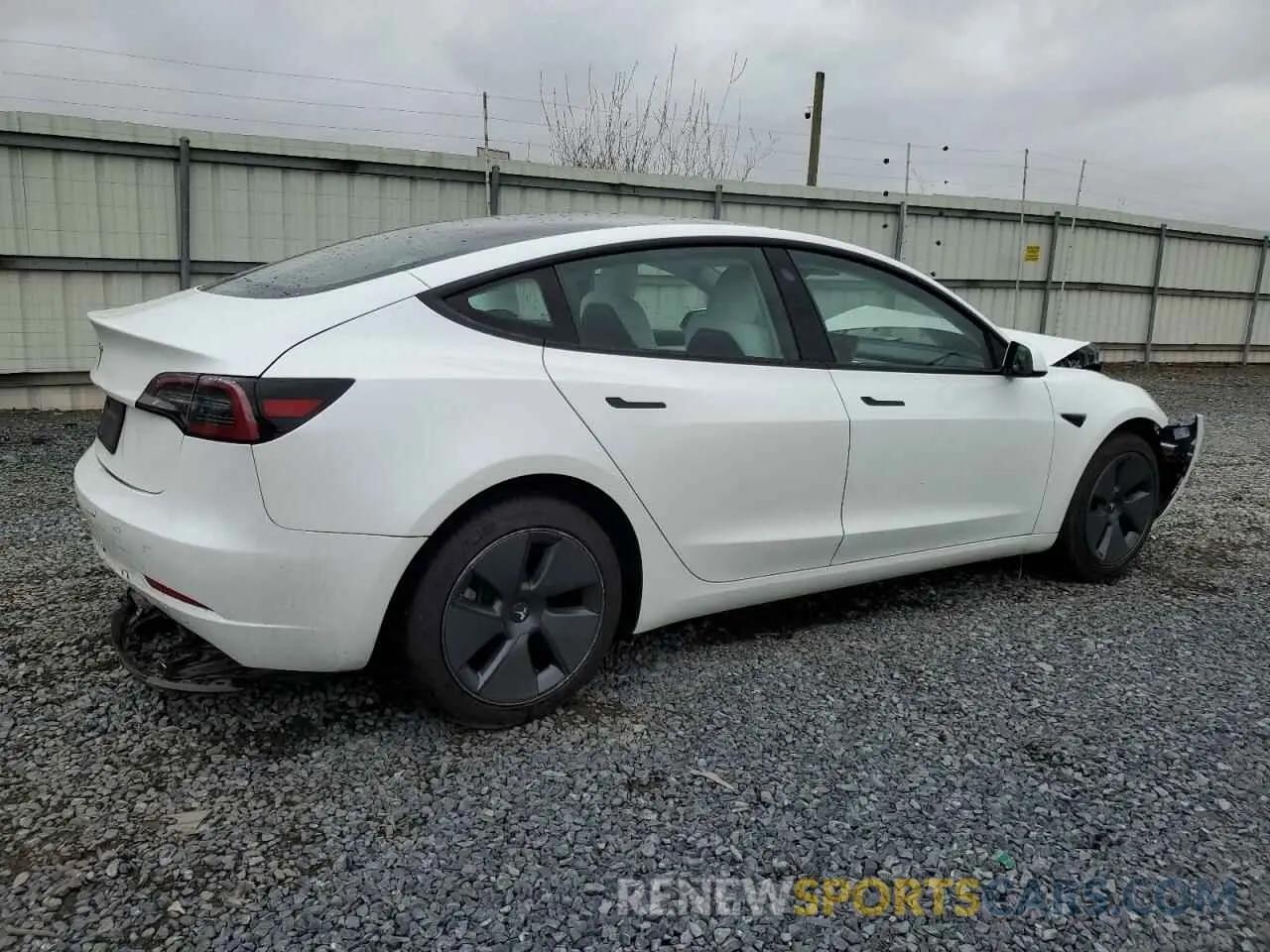3 Photograph of a damaged car 5YJ3E1EA1PF550924 TESLA MODEL 3 2023
