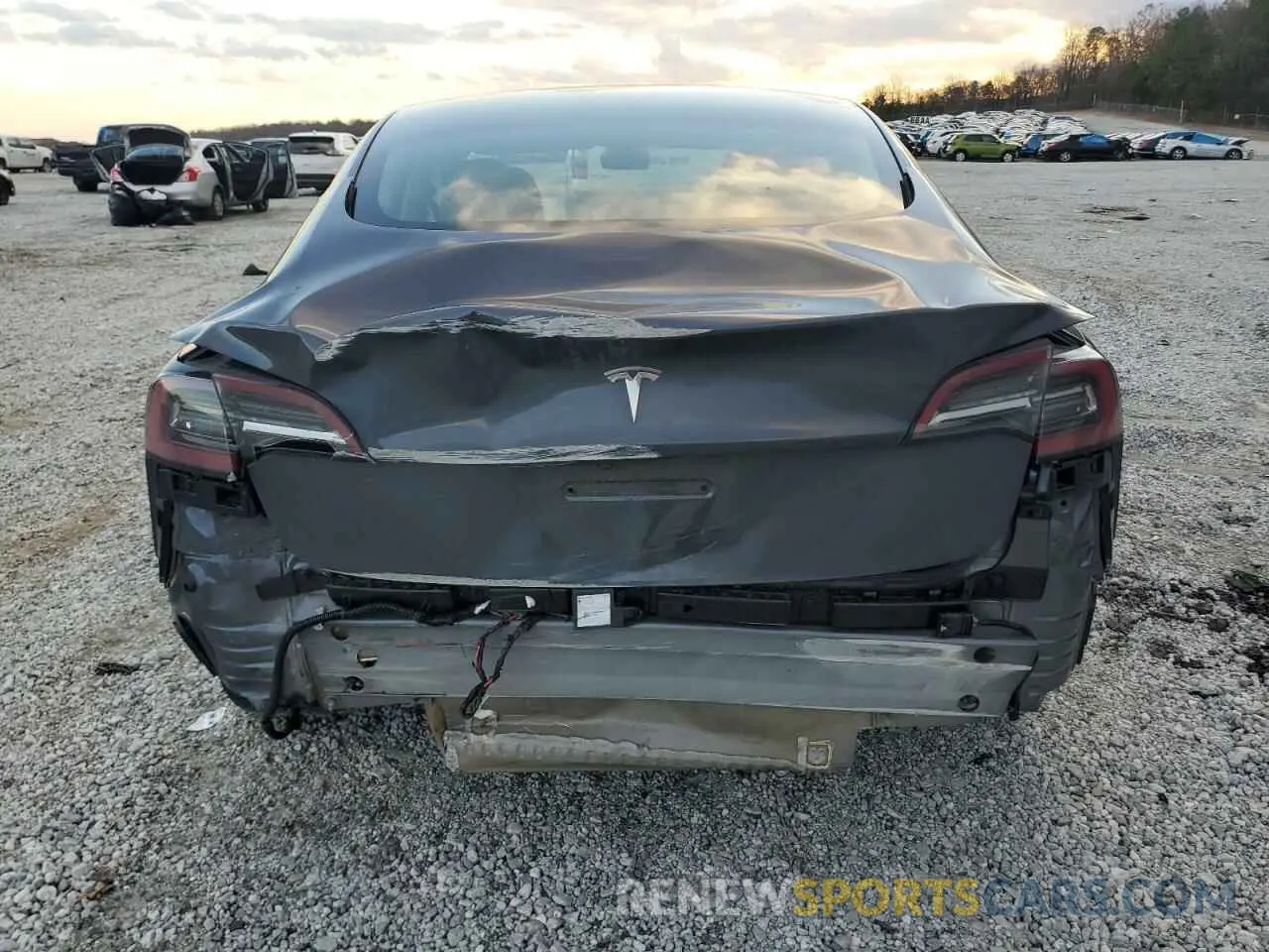 6 Photograph of a damaged car 5YJ3E1EA1PF554391 TESLA MODEL 3 2023
