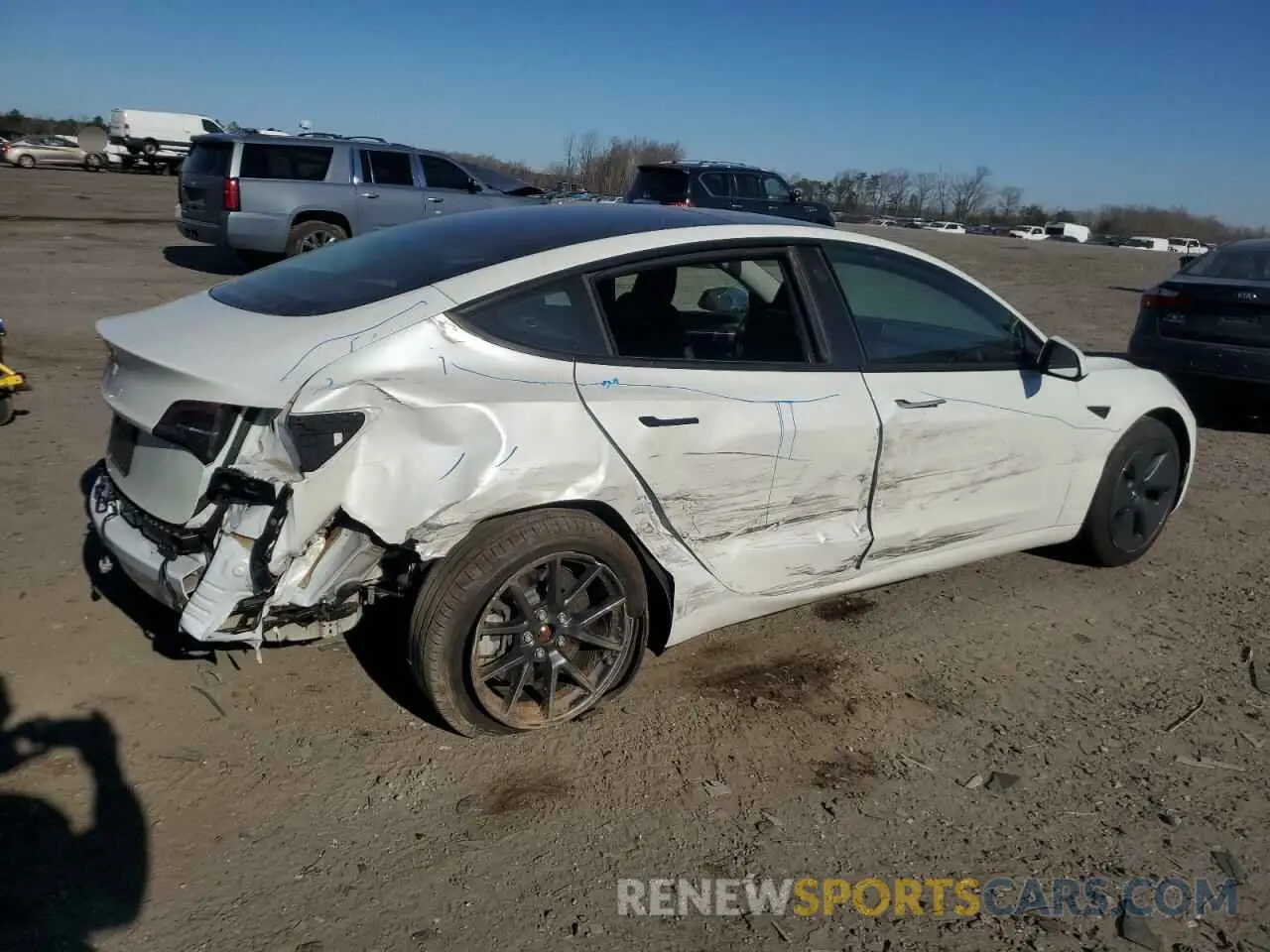3 Фотография поврежденного автомобиля 5YJ3E1EA1PF556562 TESLA MODEL 3 2023
