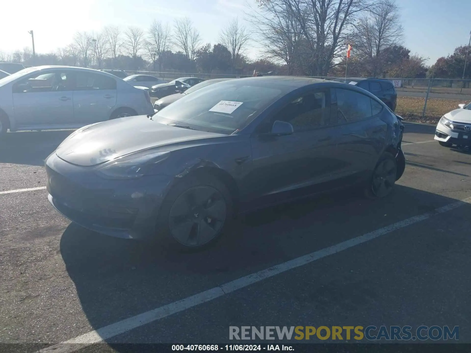 2 Photograph of a damaged car 5YJ3E1EA1PF559820 TESLA MODEL 3 2023