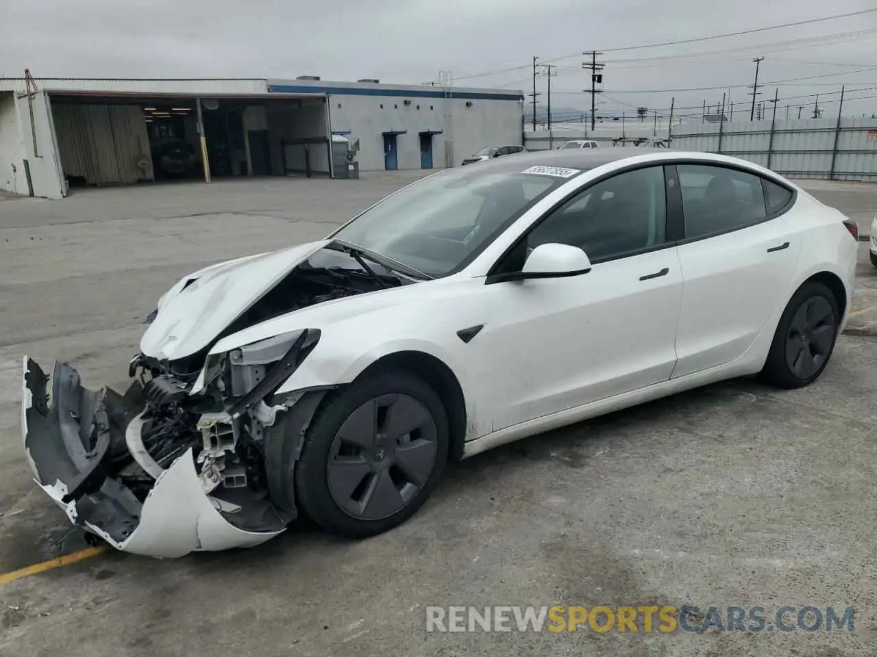 1 Photograph of a damaged car 5YJ3E1EA1PF561521 TESLA MODEL 3 2023