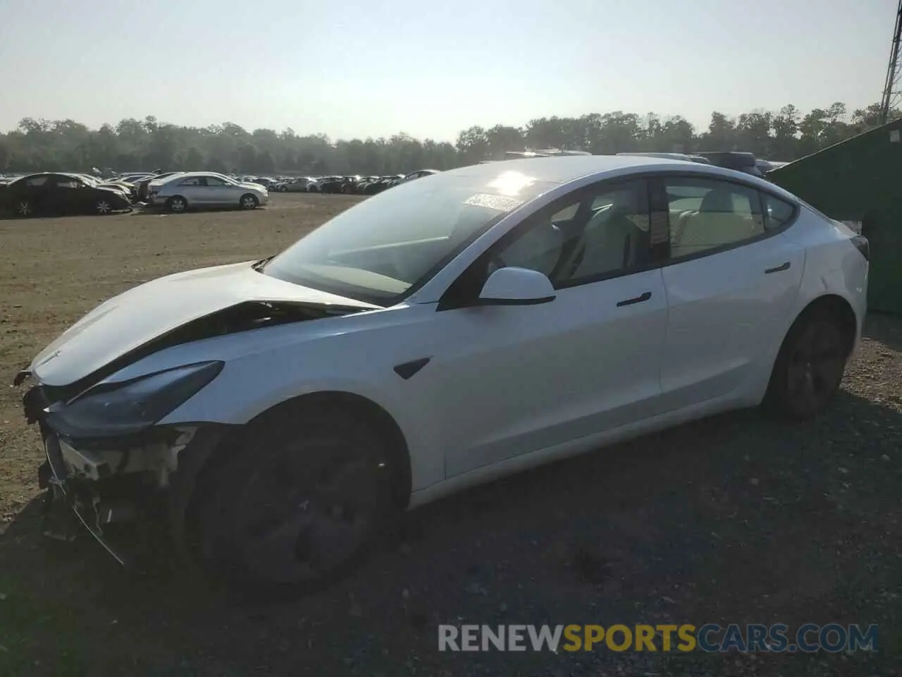 1 Photograph of a damaged car 5YJ3E1EA1PF564693 TESLA MODEL 3 2023