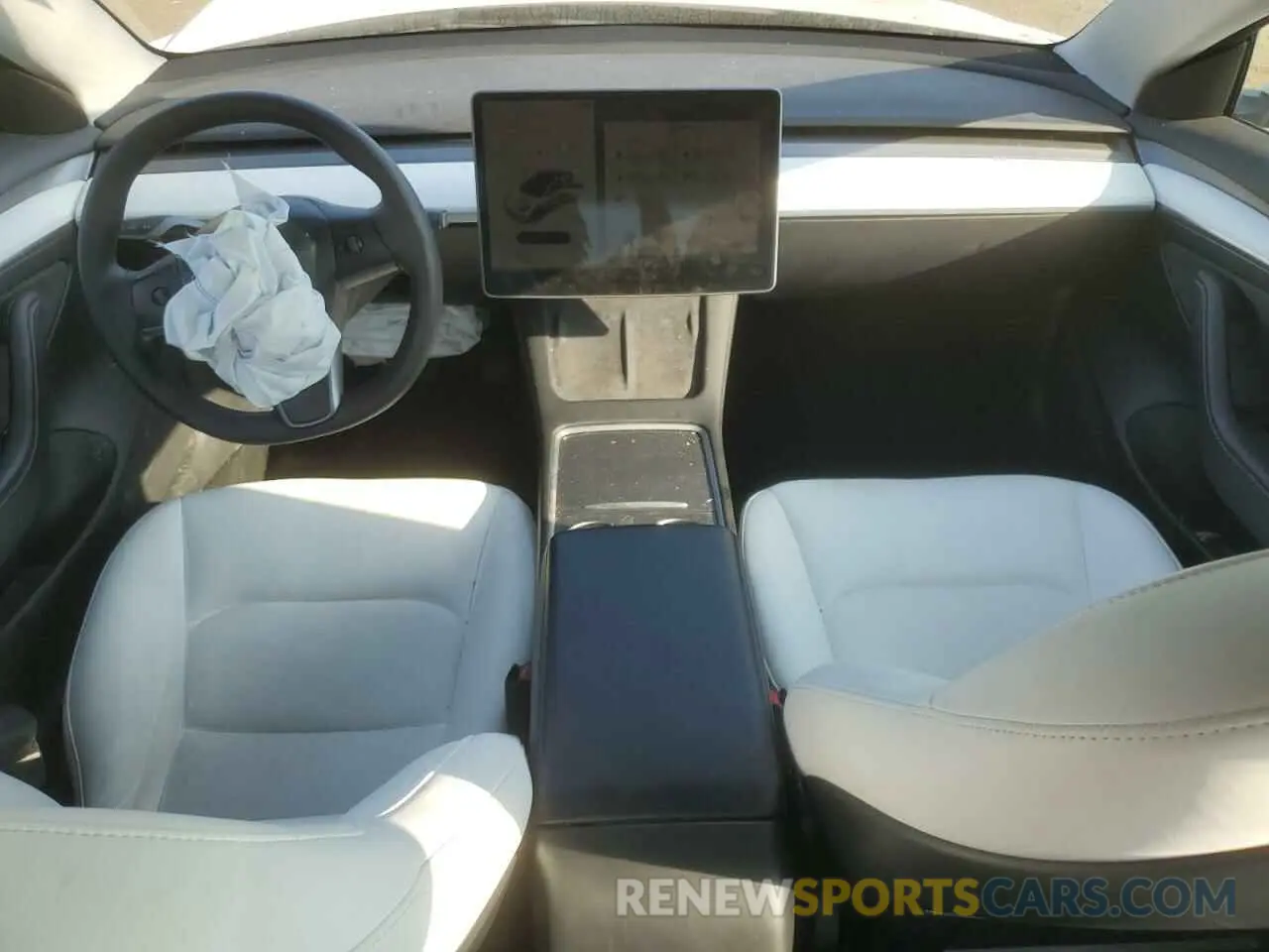 8 Photograph of a damaged car 5YJ3E1EA1PF564693 TESLA MODEL 3 2023