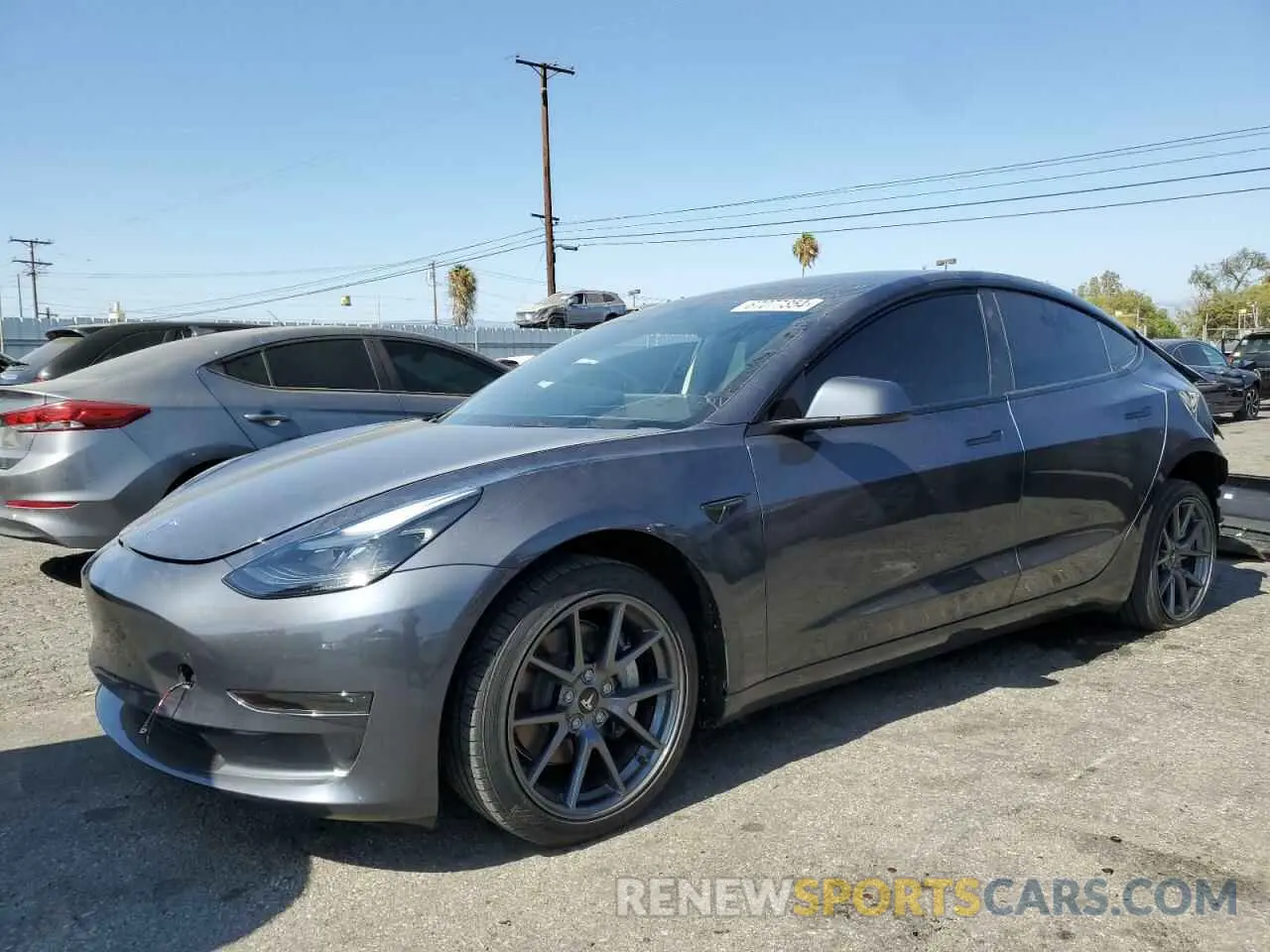 1 Фотография поврежденного автомобиля 5YJ3E1EA1PF568579 TESLA MODEL 3 2023