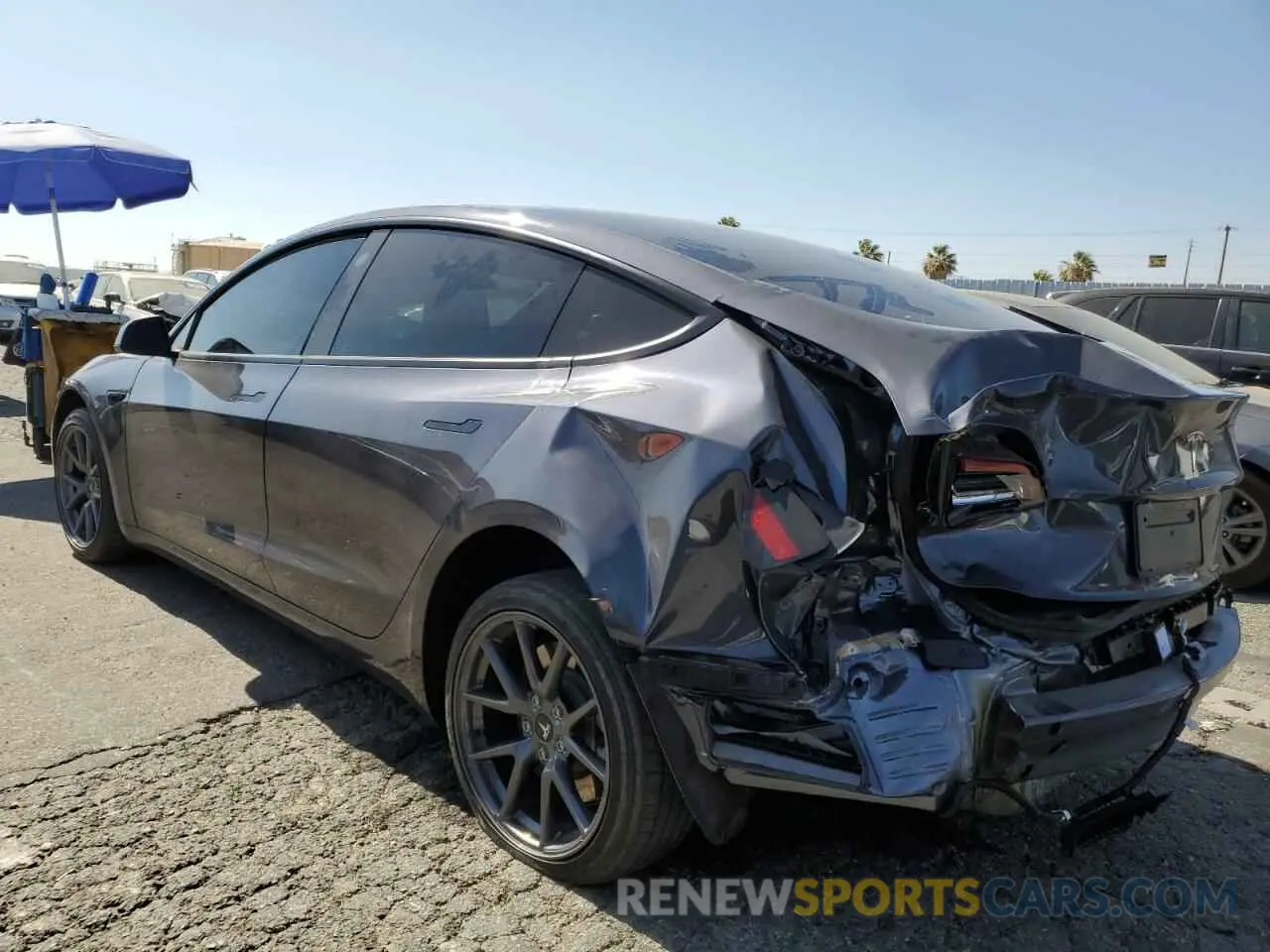 2 Фотография поврежденного автомобиля 5YJ3E1EA1PF568579 TESLA MODEL 3 2023