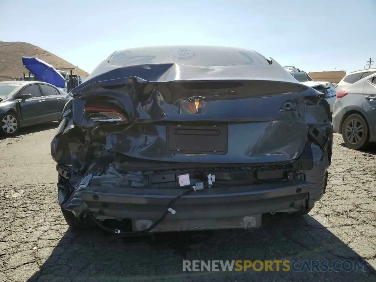 6 Фотография поврежденного автомобиля 5YJ3E1EA1PF568579 TESLA MODEL 3 2023
