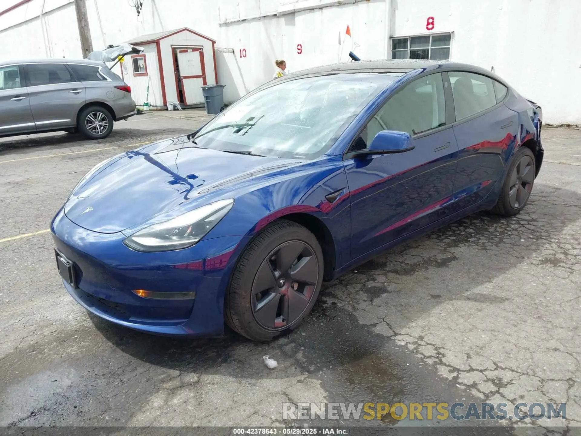 2 Фотография поврежденного автомобиля 5YJ3E1EA1PF572180 TESLA MODEL 3 2023