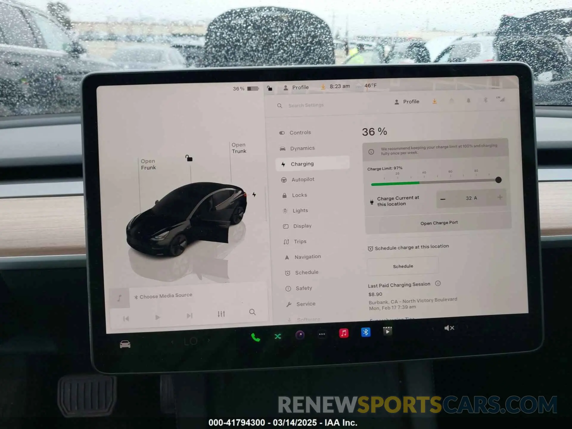 18 Фотография поврежденного автомобиля 5YJ3E1EA1PF578920 TESLA MODEL 3 2023